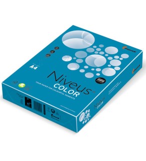 Carton Copiator A4 albastru intens 160g 250/top Niveus