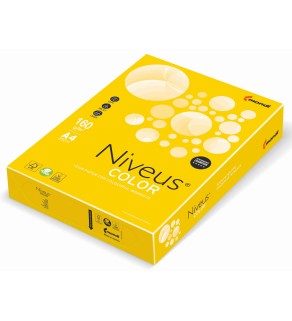Carton Copiator A4 galben mustar intens 160g 250/top Niveus