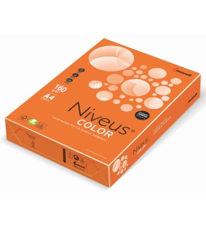 Carton Copiator A4 portocaliu intens 160g 250/top Niveus